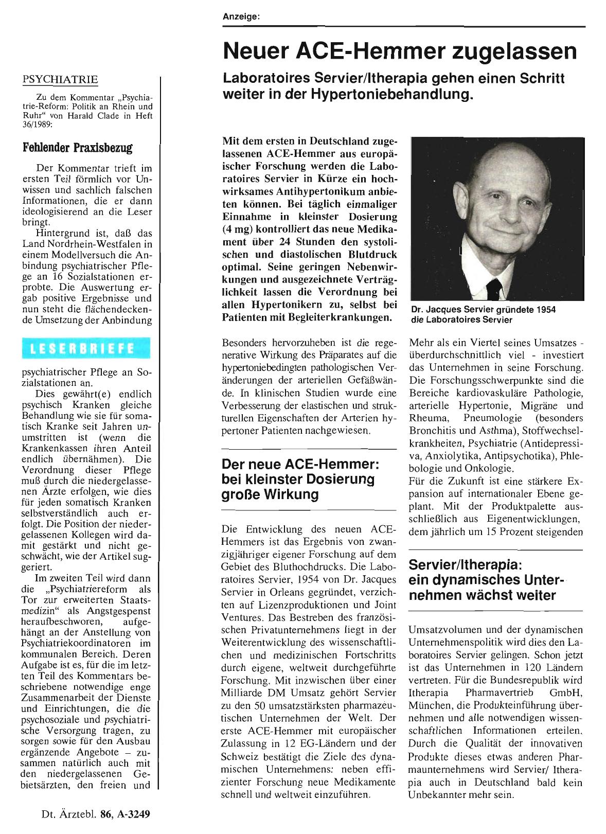 Vorschauseite 1: PSYCHIATRIE: Fehlender Praxisbezug