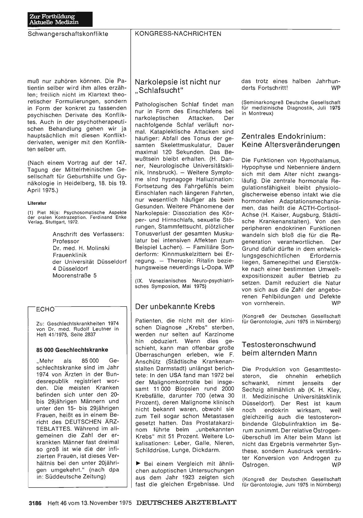 Vorschauseite 1: Der unbekannte Krebs