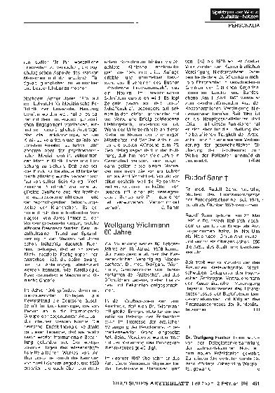 Vorschauseite 1: Dr. Wolfgang Fischer