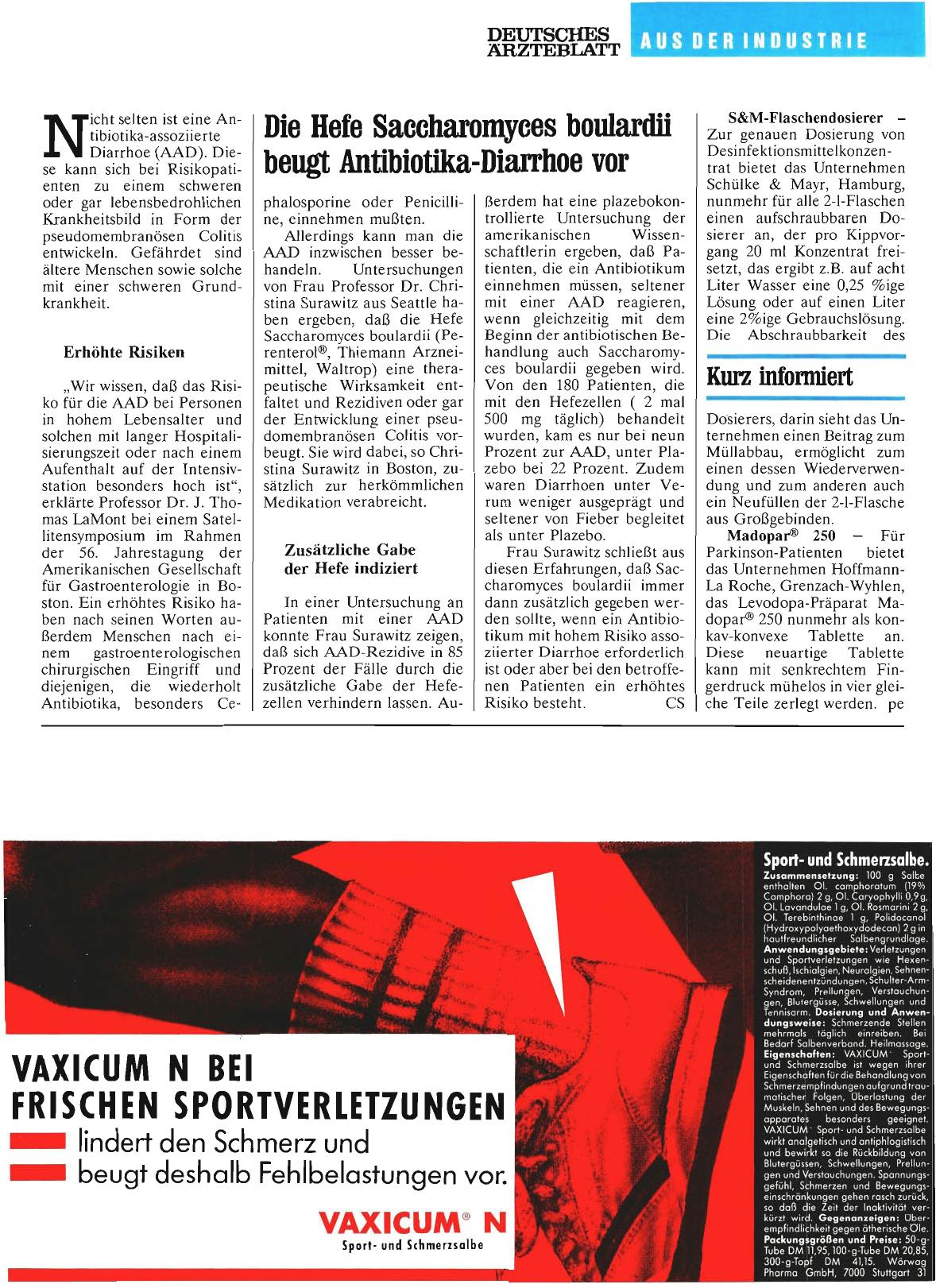 Vorschauseite 1: Kurz informiert