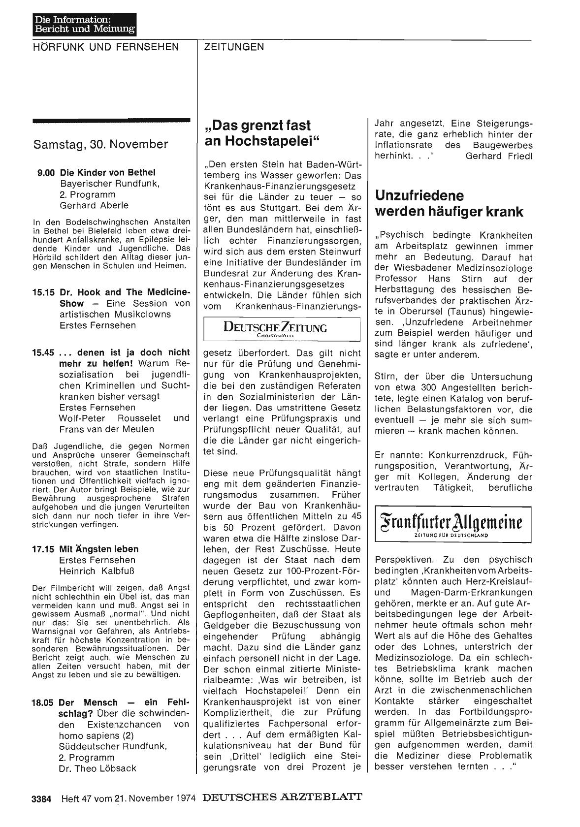 Vorschauseite 1: „Das grenzt fast an Hochstapelei“
