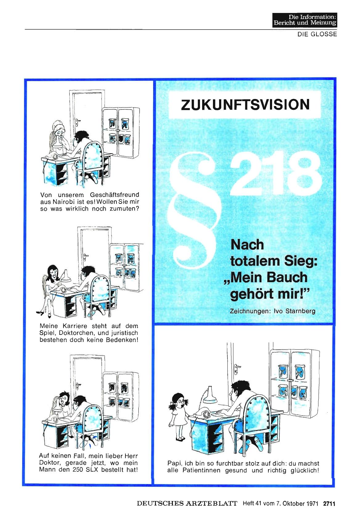 Vorschauseite 1: Nach dem totalen Sieg: "Mein Bauch gehört mir"