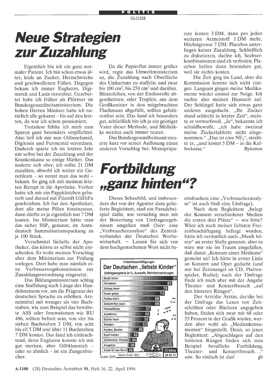 Vorschauseite 1: Fortbildung „ganz hinten“?
