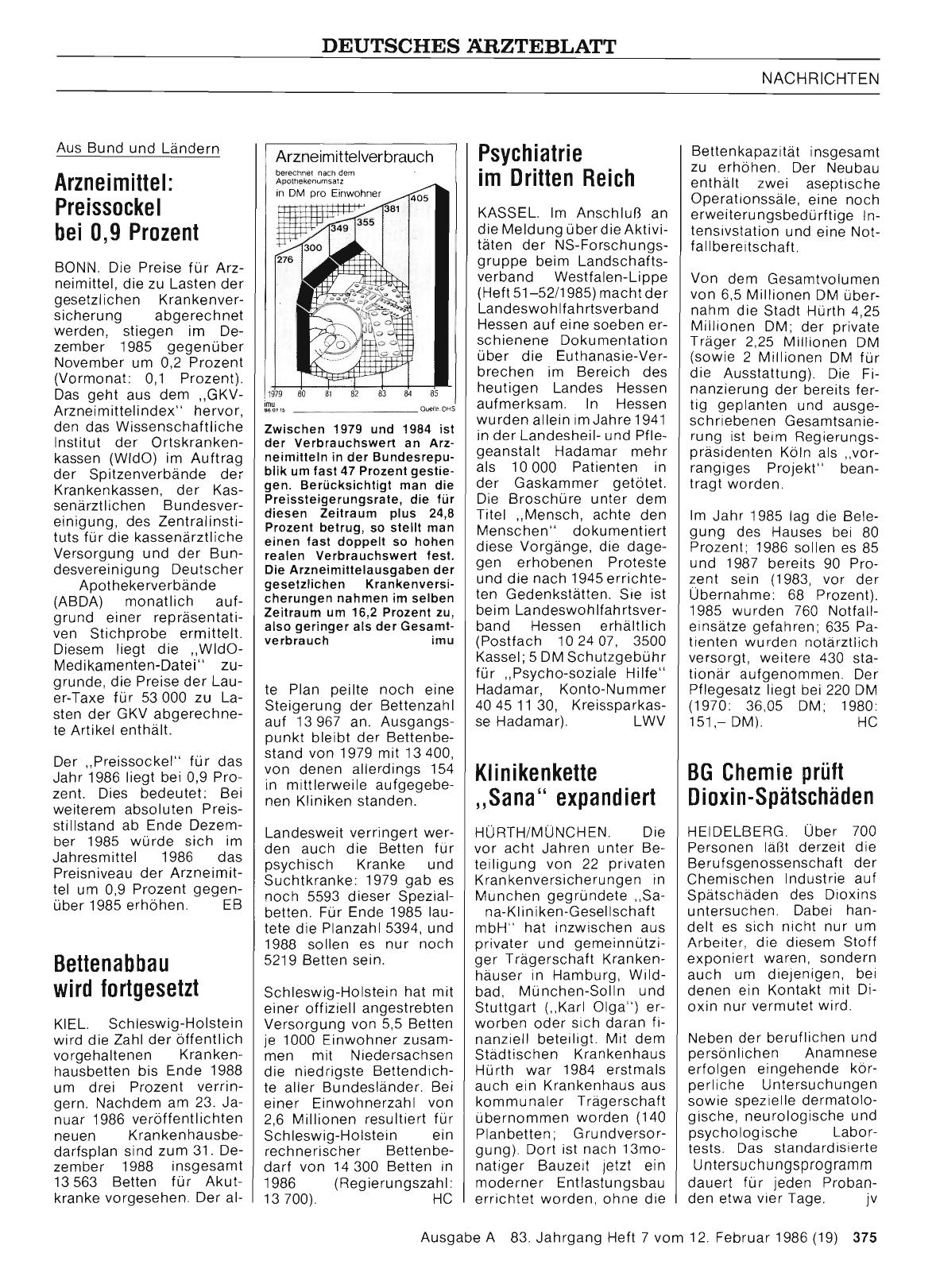 Vorschauseite 1: Klinikenkette „Sana“ expandiert