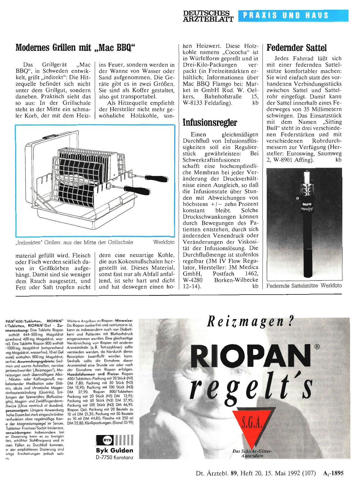 Vorschauseite 1: Federnder Sattel