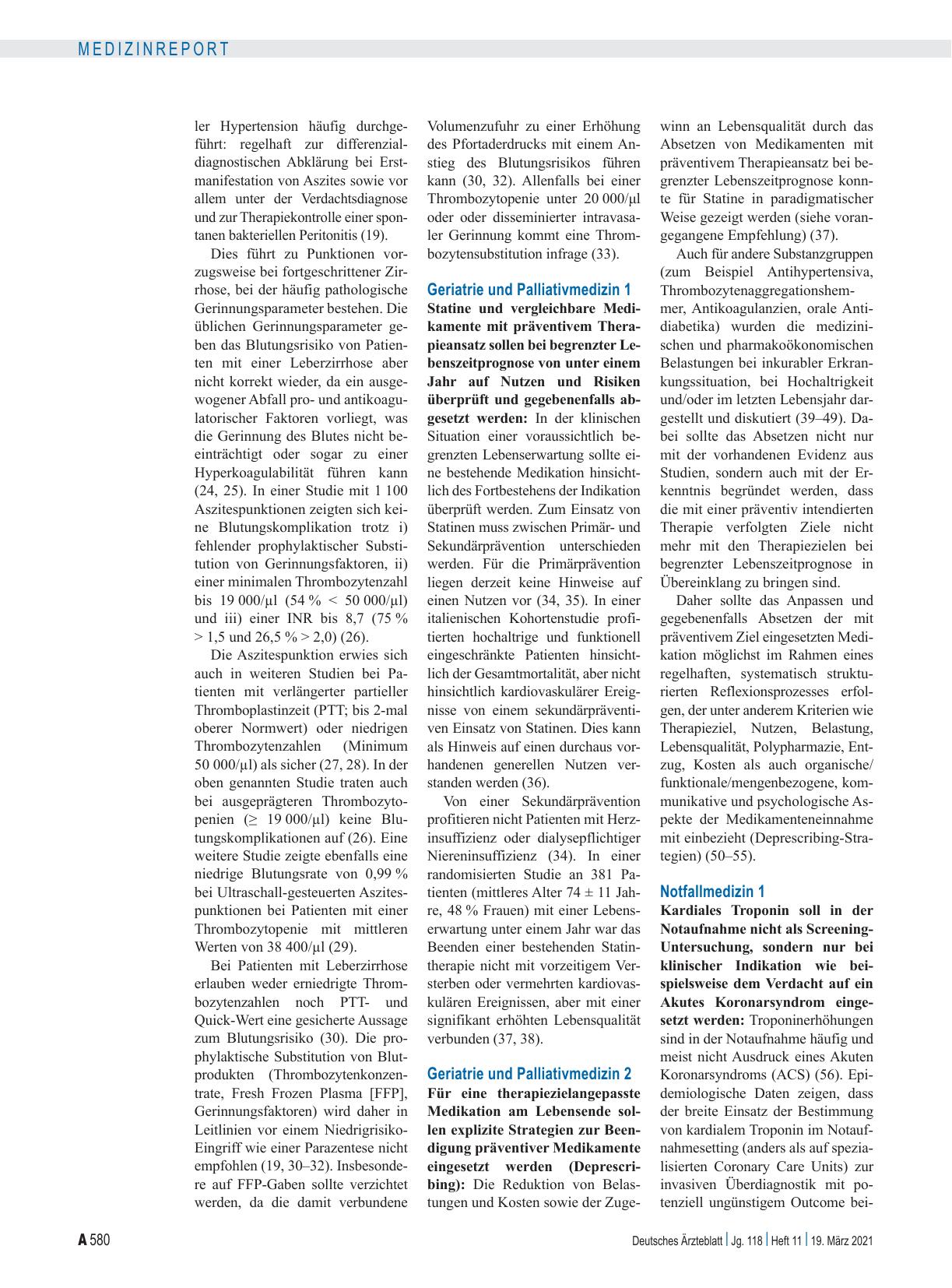 Vorschauseite 3: Klug entscheiden in der Inneren Medizin: Zehn neue Empfehlungen