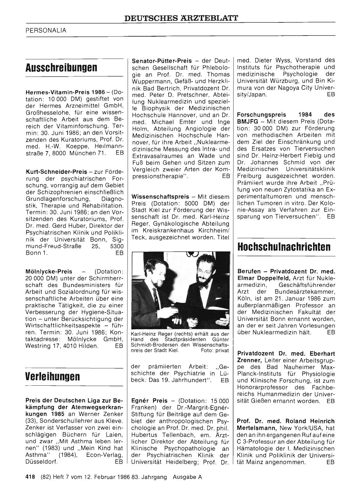Vorschauseite 1: Hochschulnachrichten