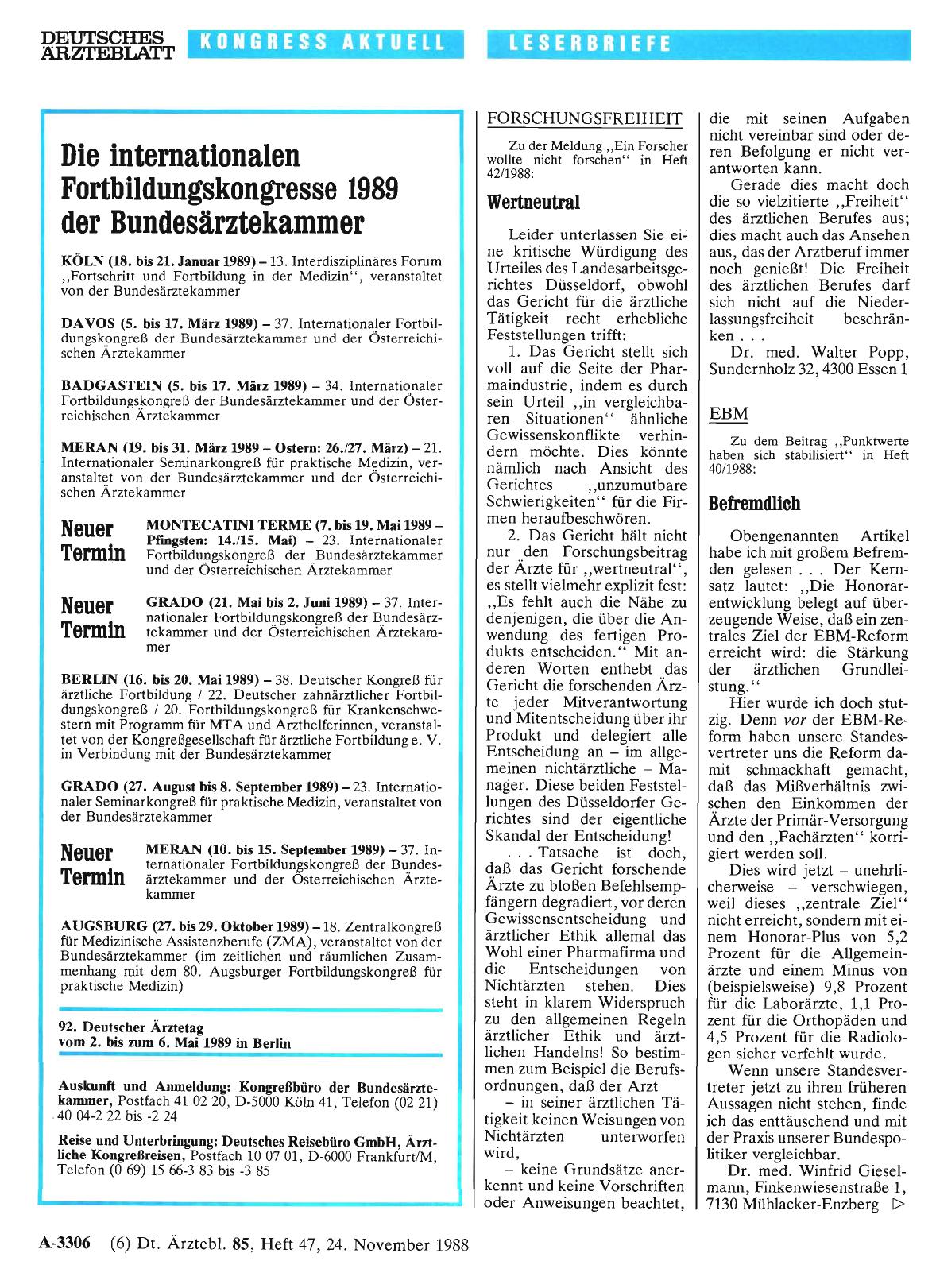 Vorschauseite 1: EBM: Befremdlich