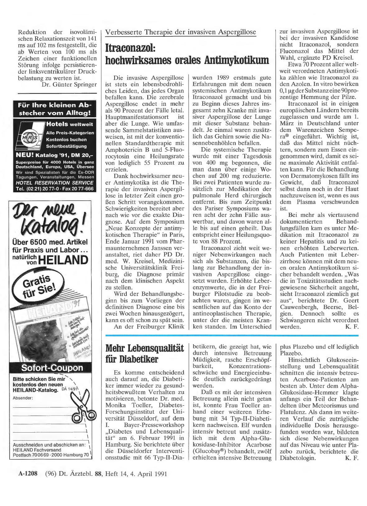 Vorschauseite 1: Mehr Lebensqualität für Diabetiker