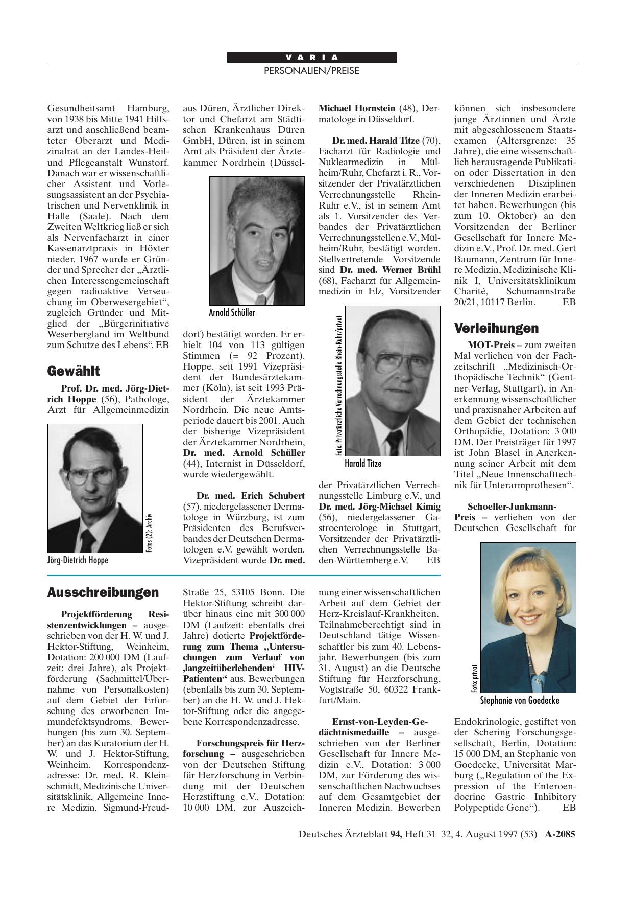 Vorschauseite 1: Gewählt