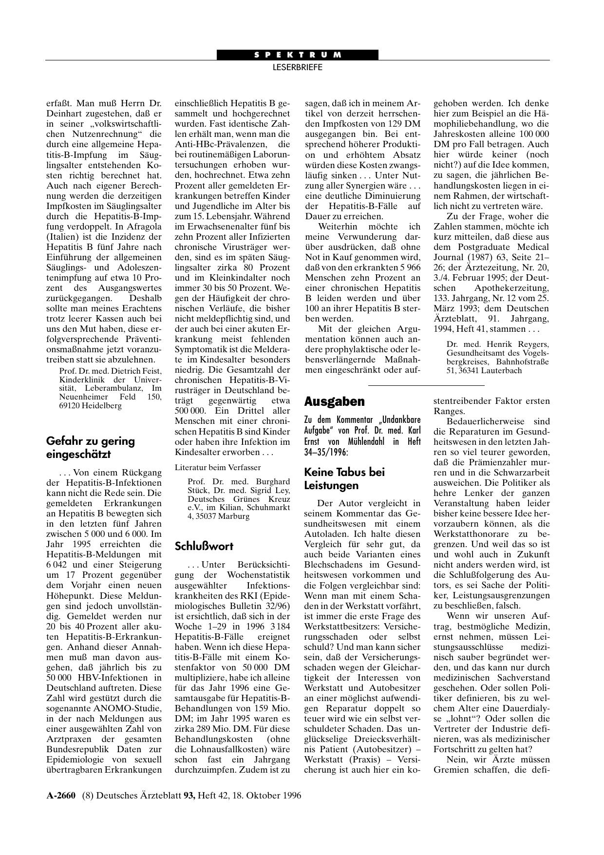 Vorschauseite 1: Impfschutz: Schlußwort