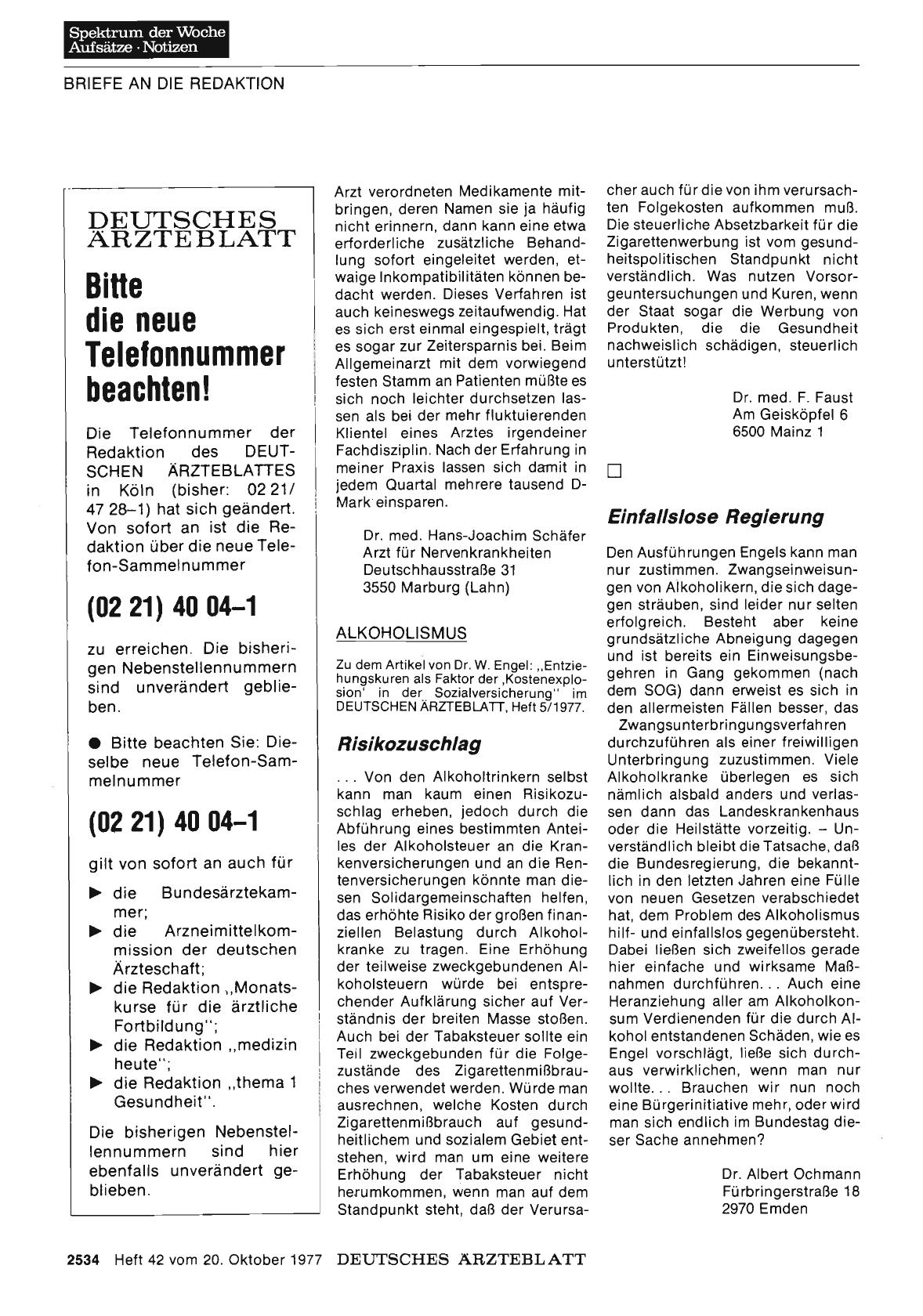 Vorschauseite 1: ALKOHOLISMUS: Risikozuschlag