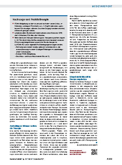 Vorschauseite 3: Radioligandentherapie: Die Ultima Ratio beim Prostatakrebs