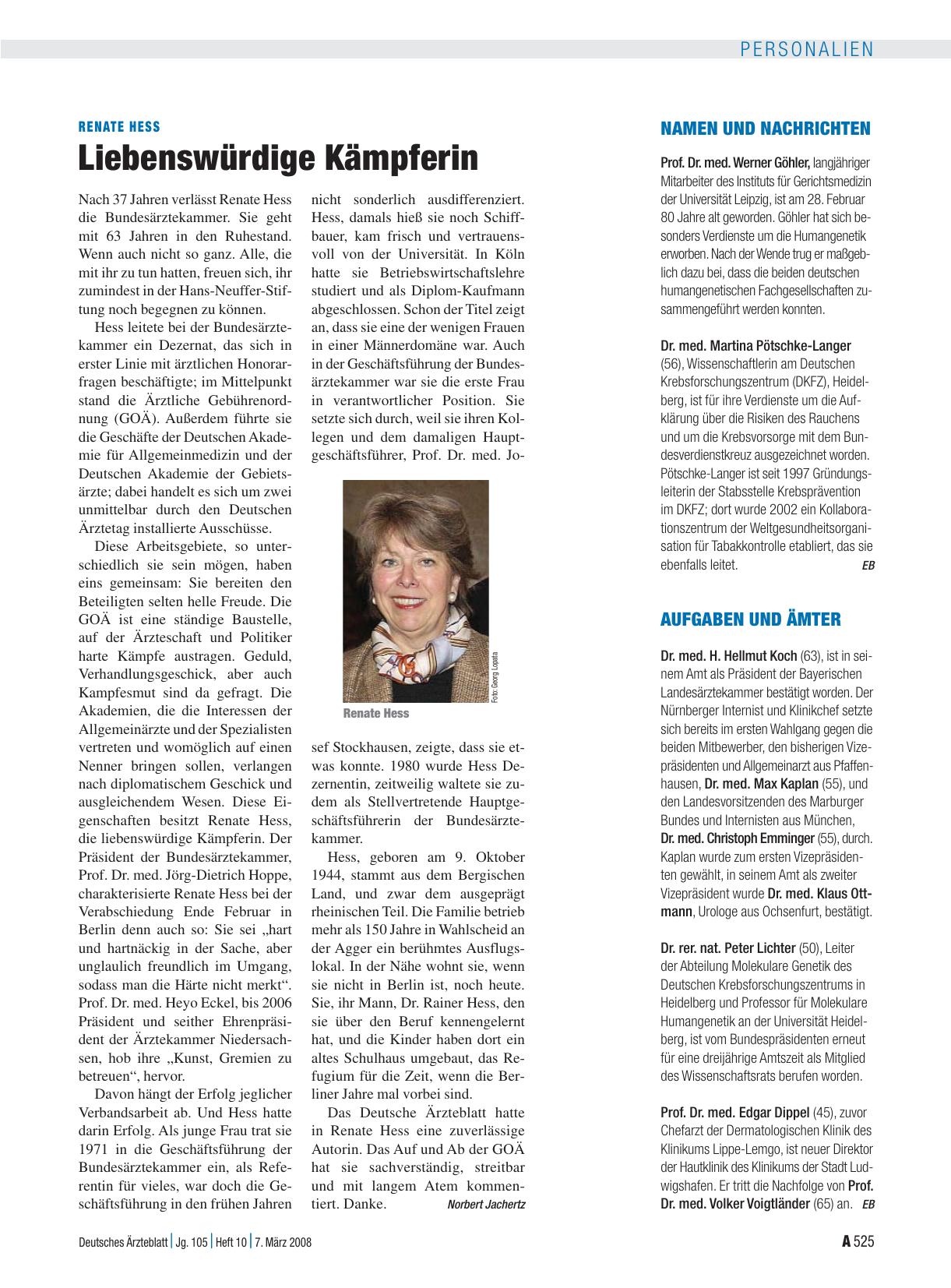 Vorschauseite 1: Aufgaben und Ämter