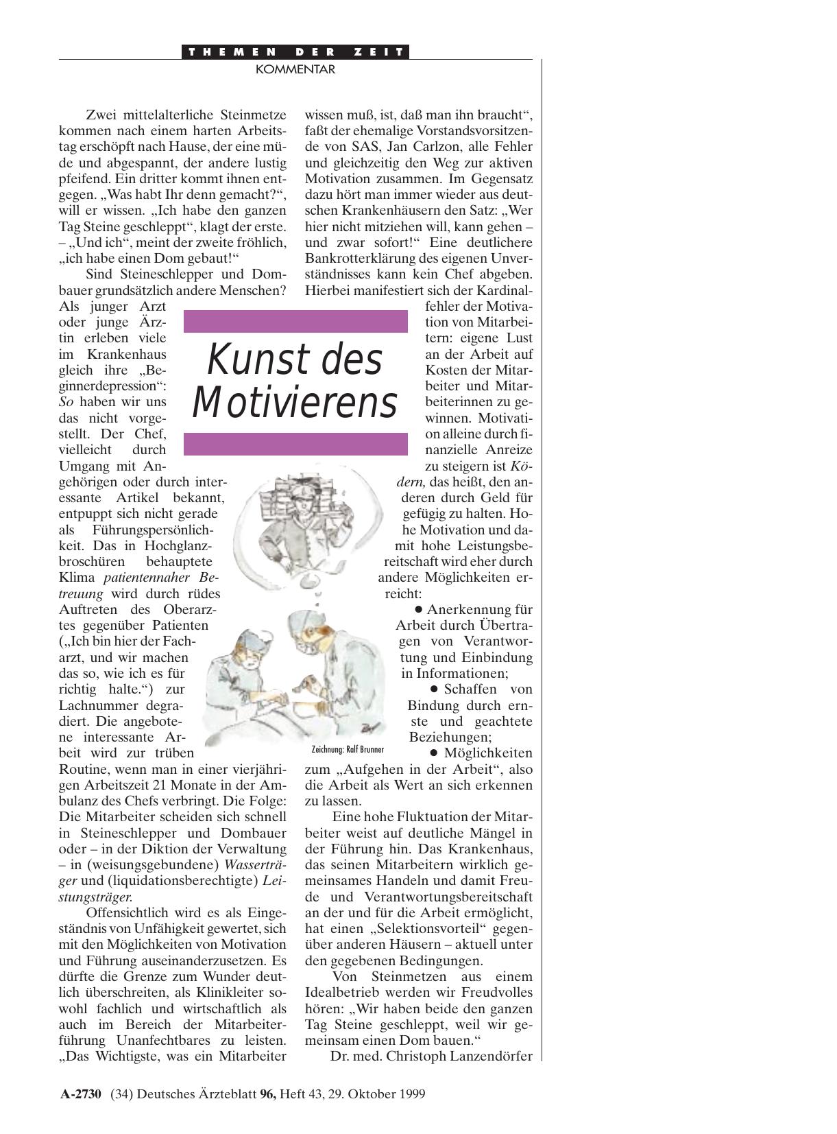 Vorschauseite 1: Kunst des Motivierens