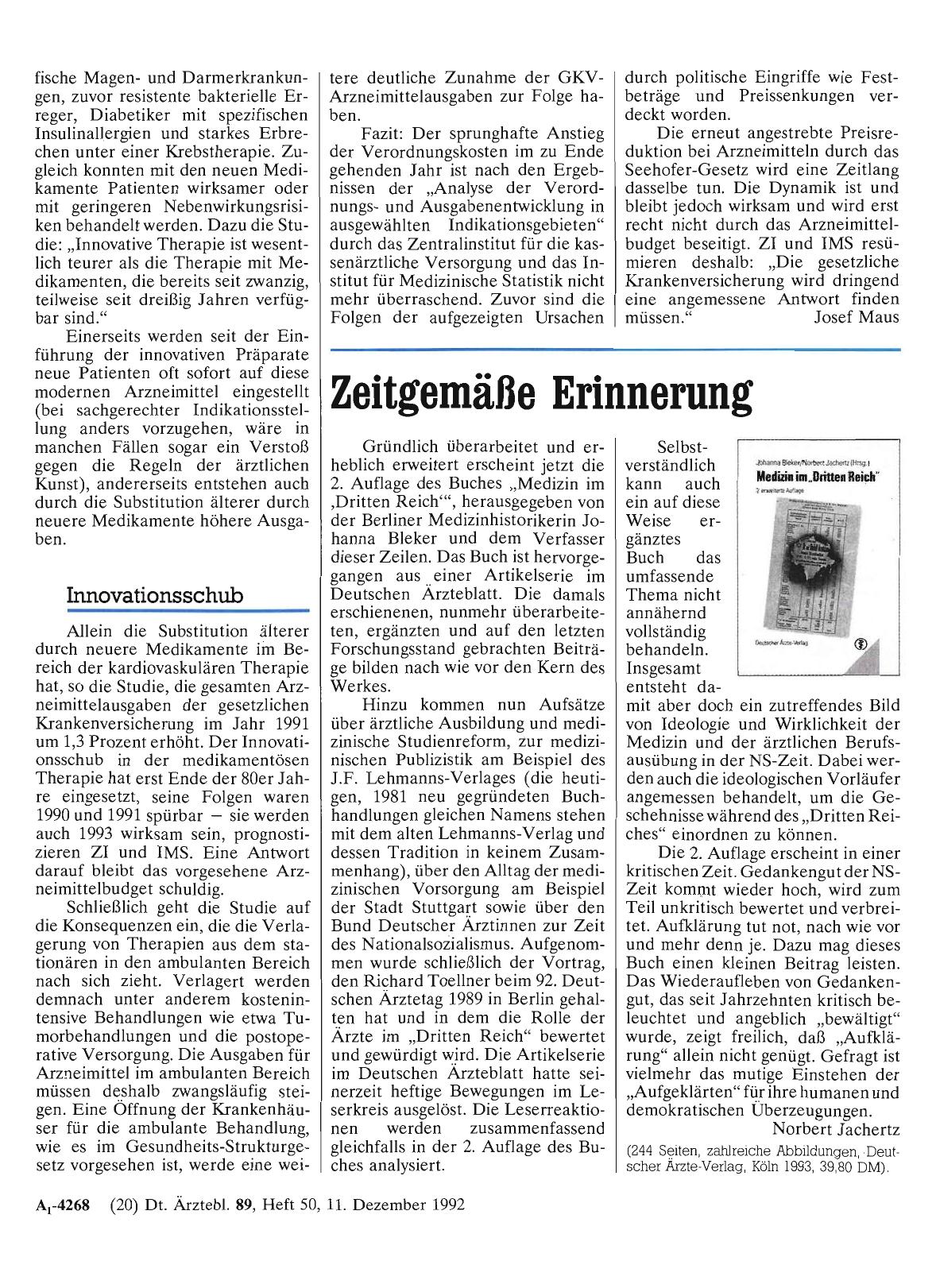 Vorschauseite 1: Zeitgemäße Erinnerung