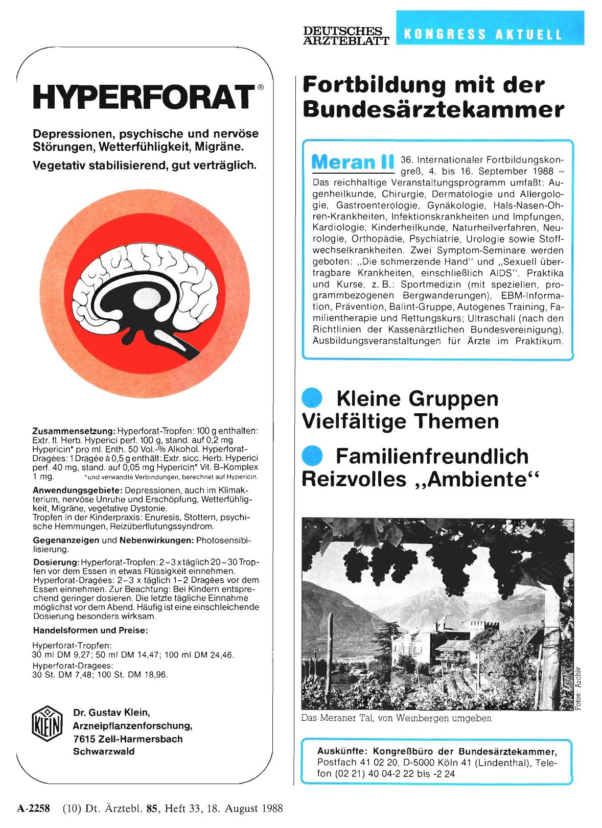 Vorschauseite 1: Fortbildung mit der Bundesärztekammer