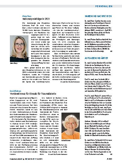 Vorschauseite 1: Namen und Nachrichten