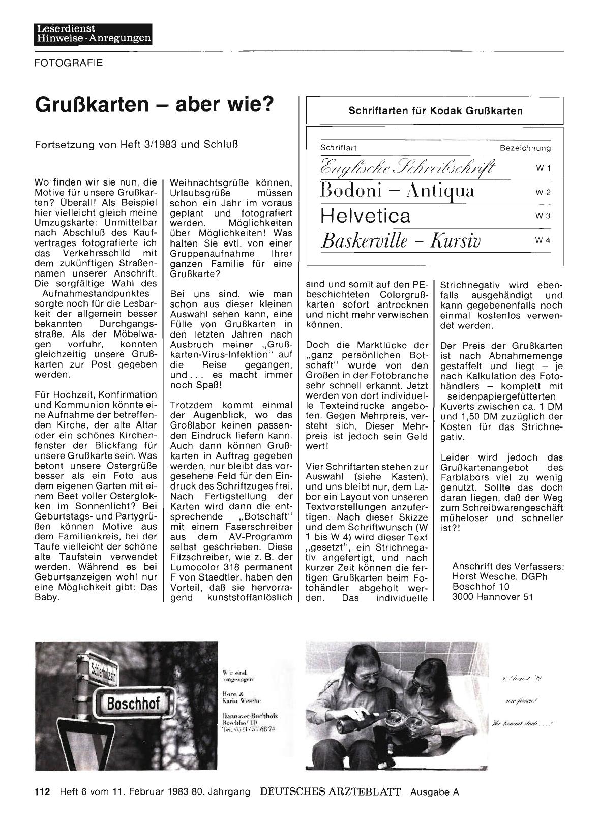 Vorschauseite 1: Grußkarten — aber wie?