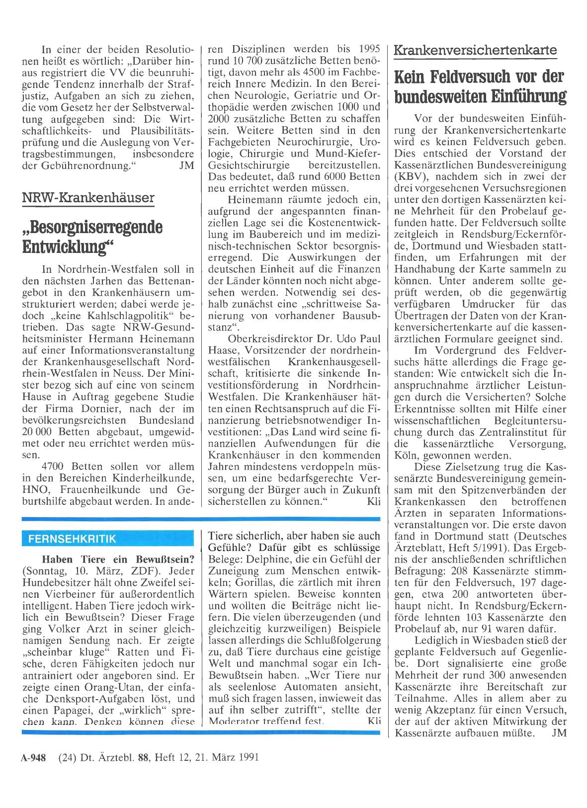 Vorschauseite 1: FERNSEHKRITIK