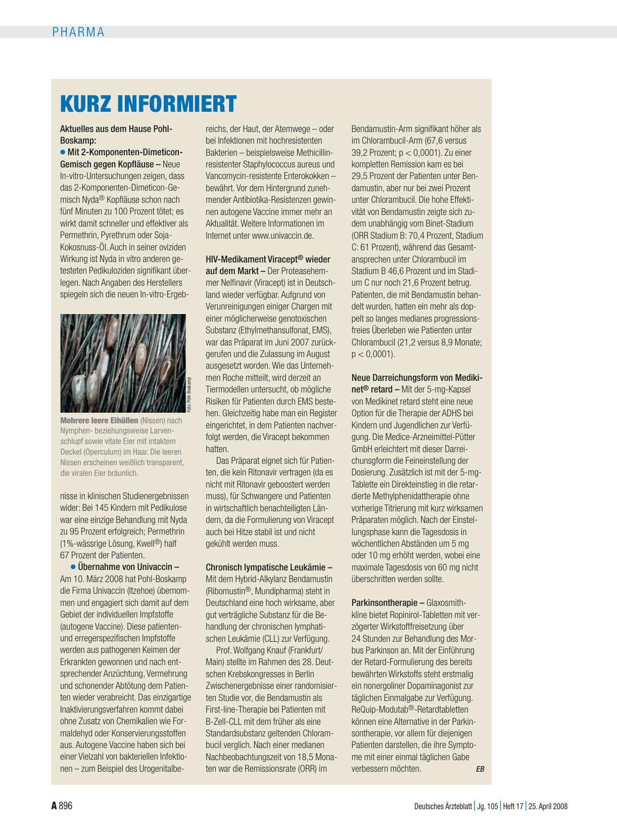 Vorschauseite 1: Kurz informiert