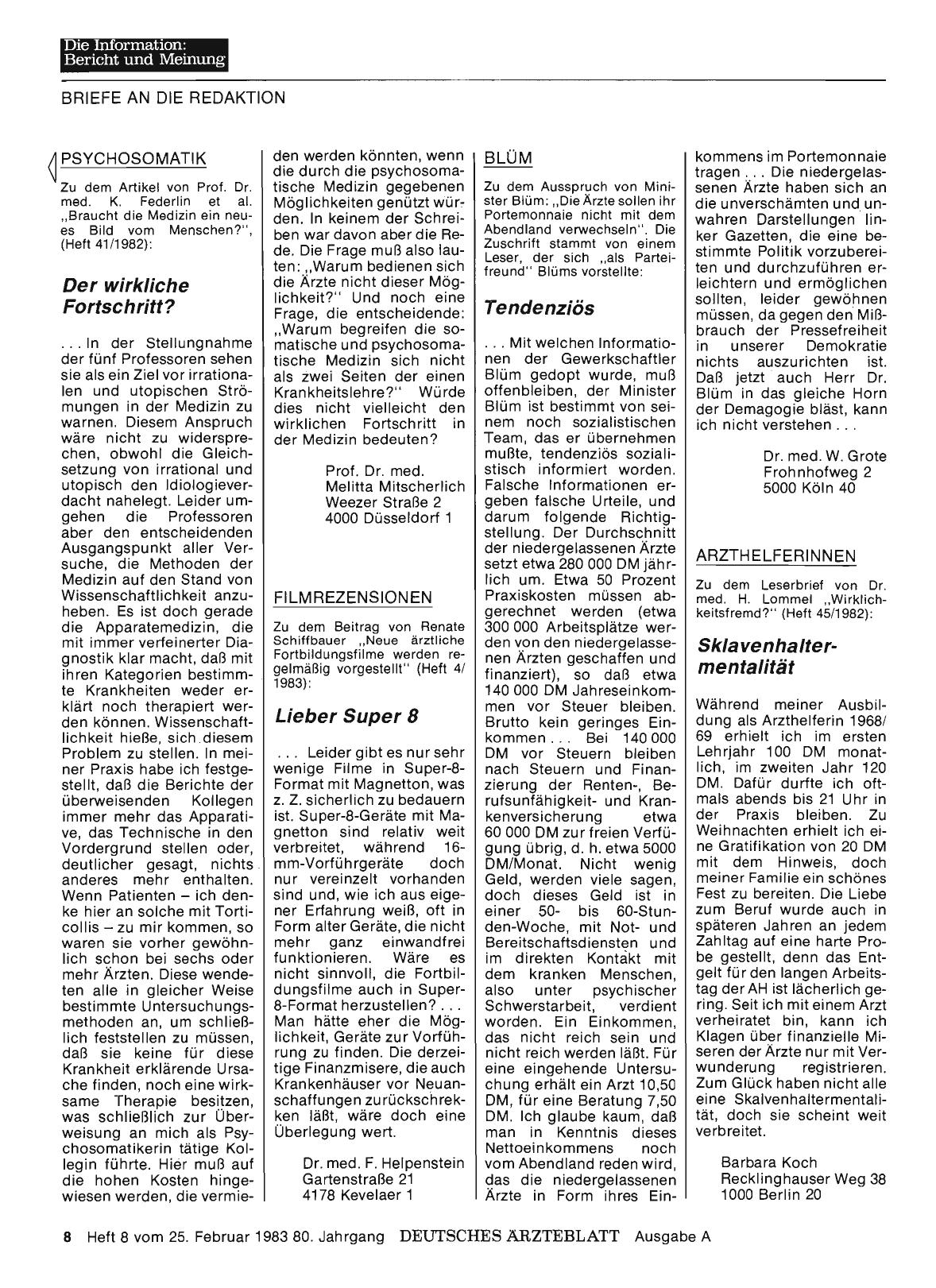 Vorschauseite 1: PSYCHOSOMATIK: Der wirkliche Fortschritt?