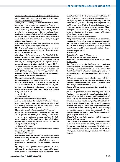 Vorschauseite 3: 67. Änderung der Vereinbarung über Vordrucke für die vertragsärztliche Versorgung vom 1. April 1995 (Anlage 2 BMV-Ä)