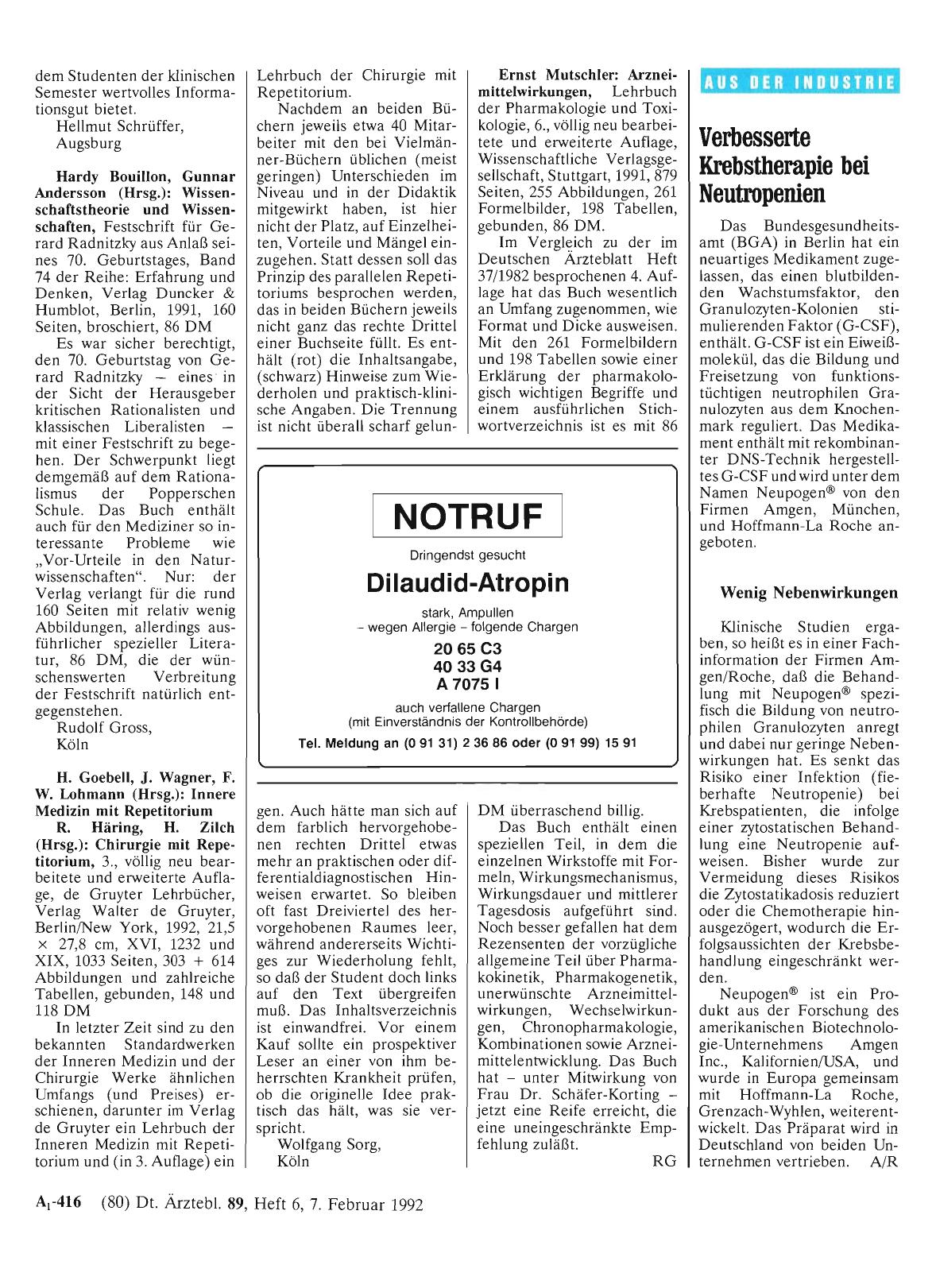 Vorschauseite 1: Buchbesprechungen