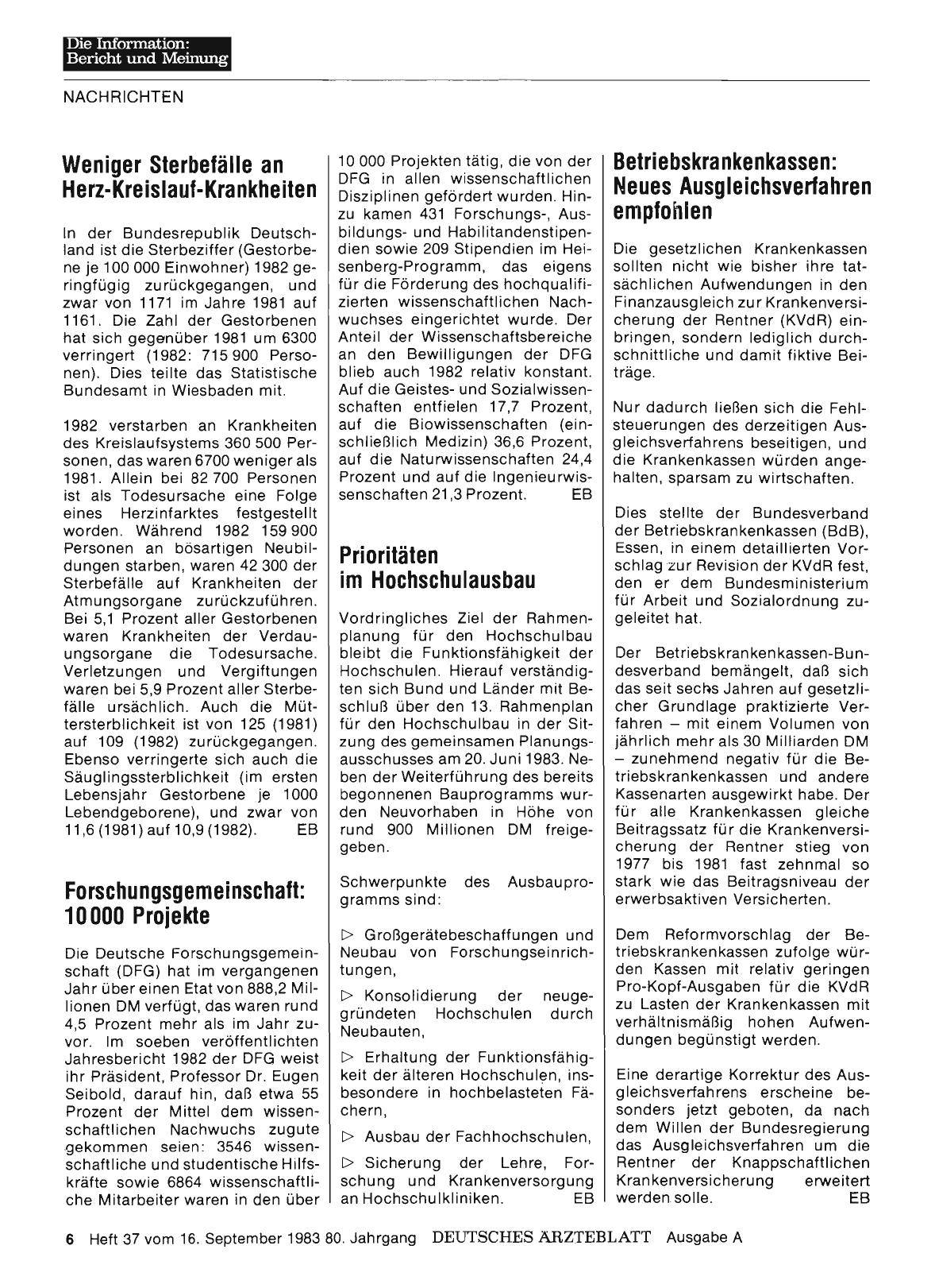 Vorschauseite 1: Forschungsgemeinschaft: 10000 Projekte