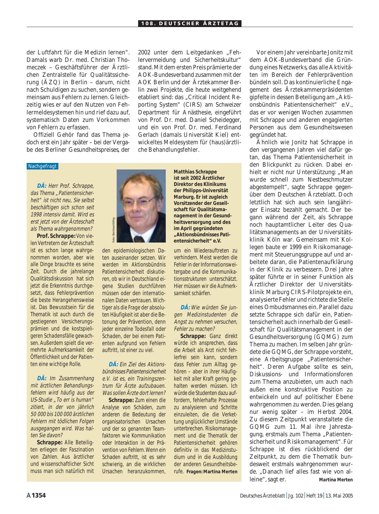 Vorschauseite 1: Nachgefragt