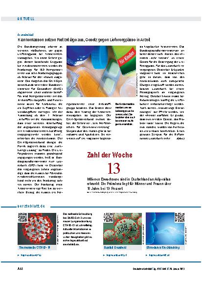 Vorschauseite 1: aerzteblatt. de