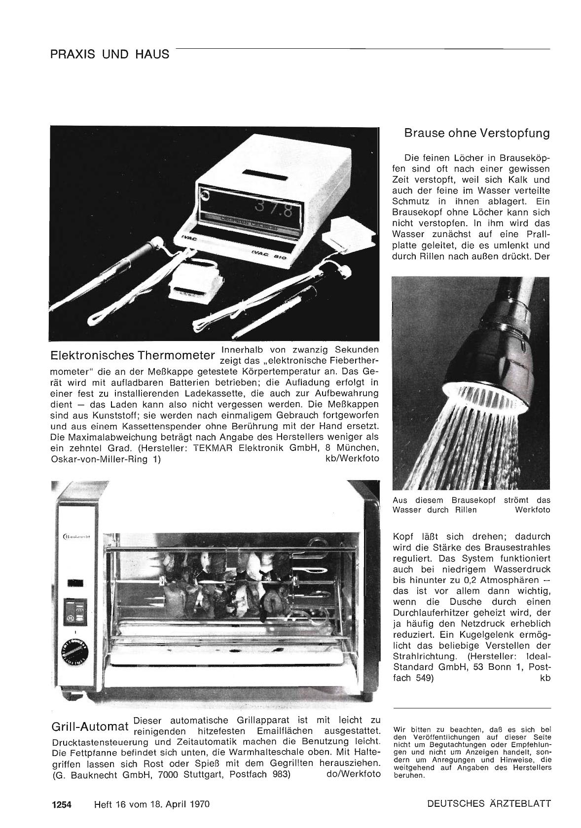 Vorschauseite 1: Elektronisches Thermometer