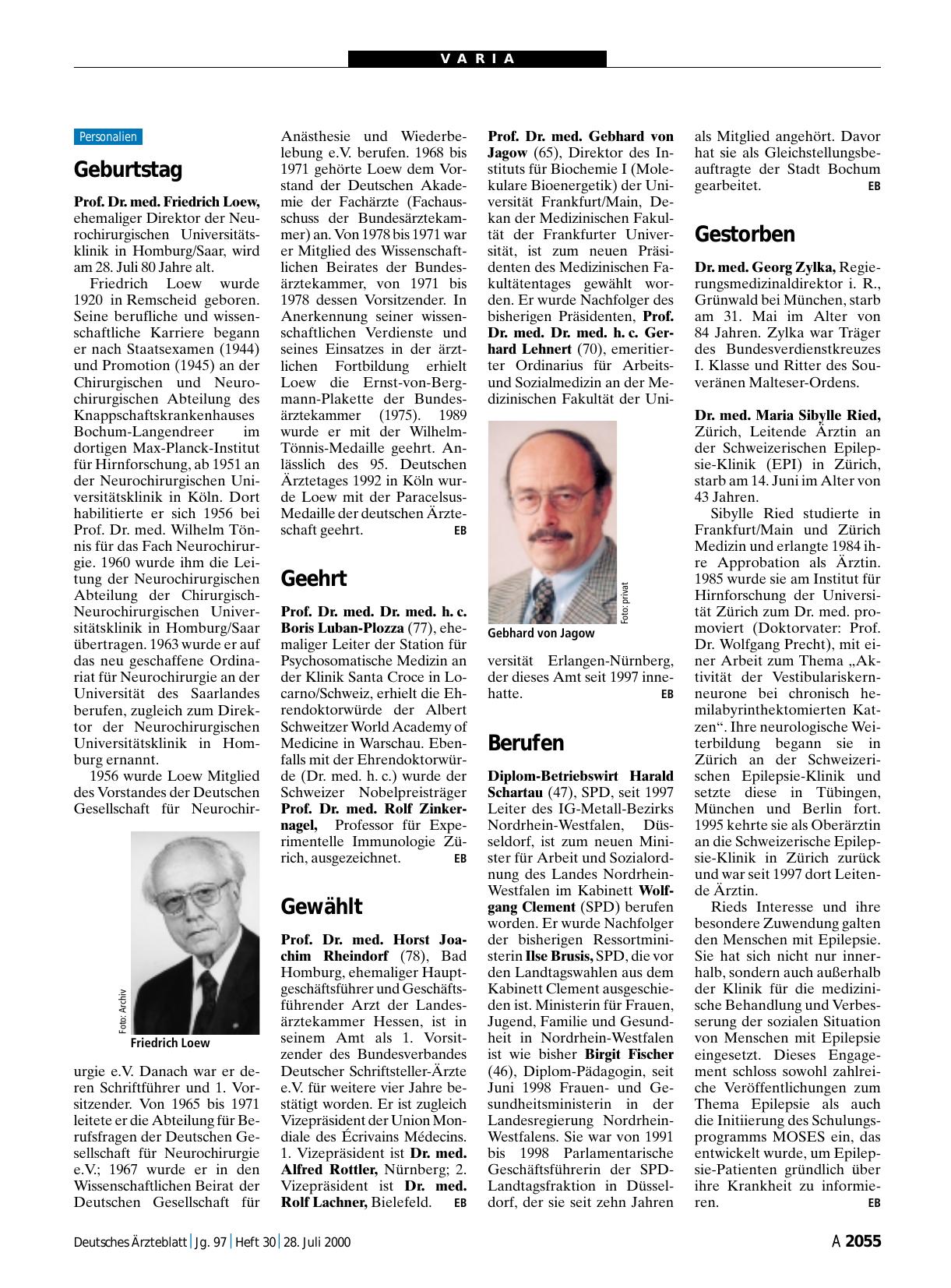 Vorschauseite 1: Gestorben
