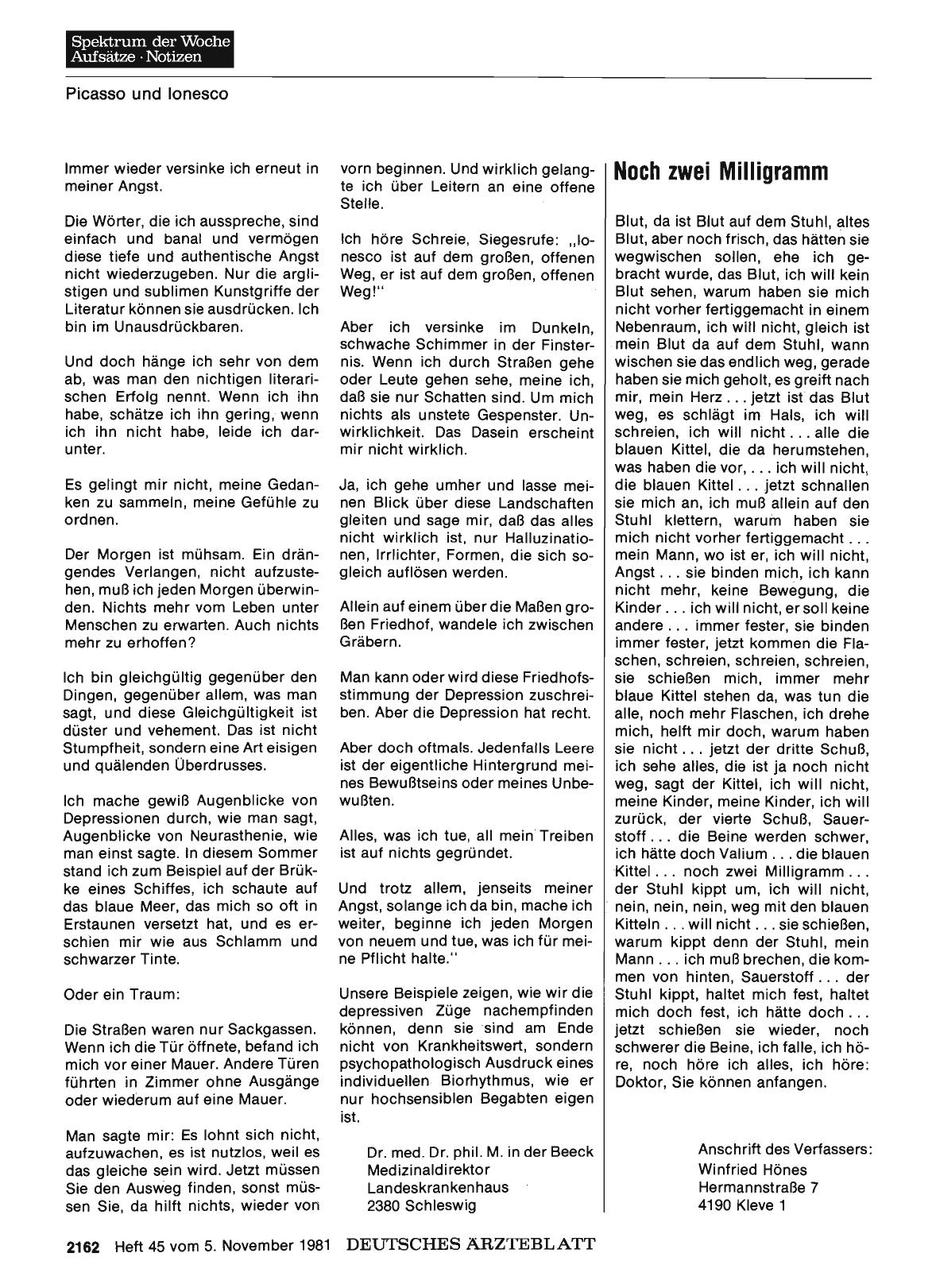 Vorschauseite 1: Noch zwei Milligramm
