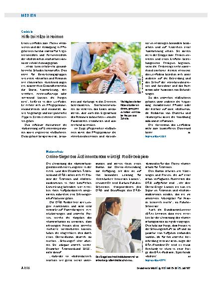 Vorschauseite 1: Mutterschutz: Online-Siegel des Ärztinnenbundes würdigt Positivbeispiele