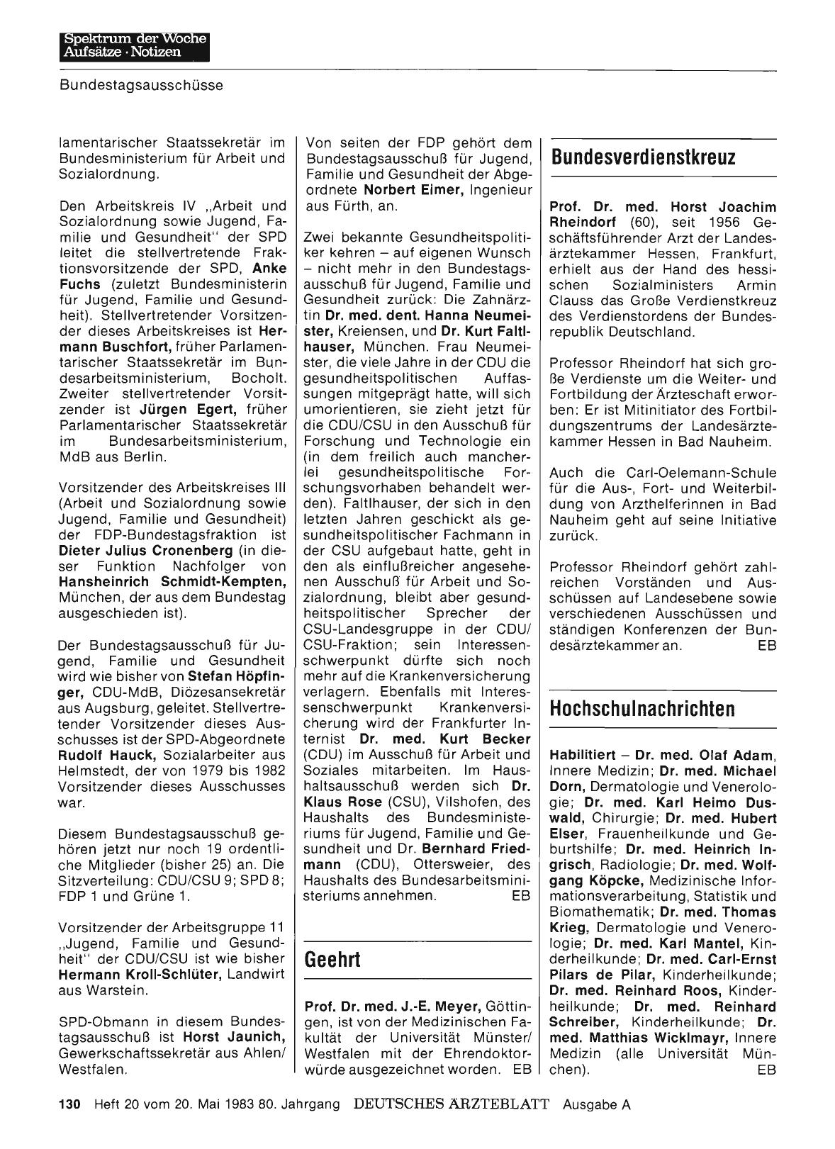 Vorschauseite 1: Bundesverdienstkreuz