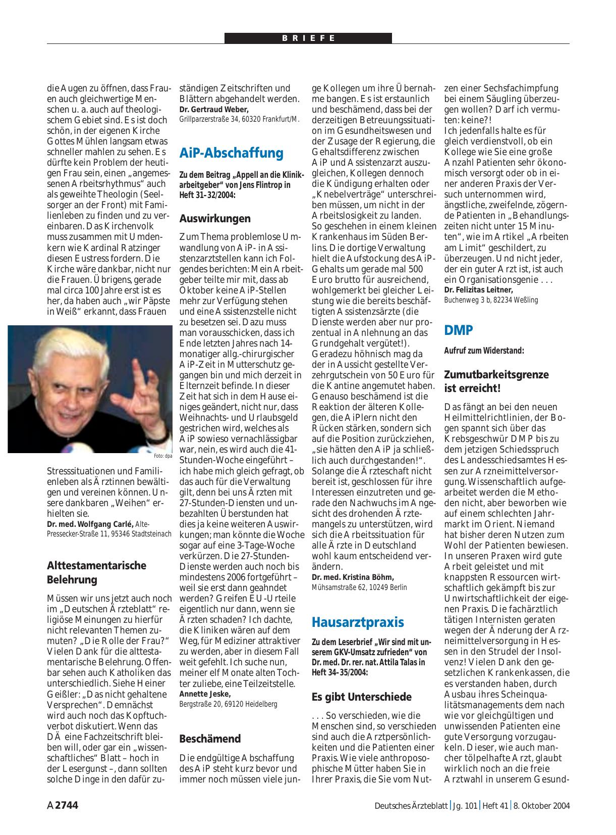 Vorschauseite 1: AiP-Abschaffung: Auswirkungen