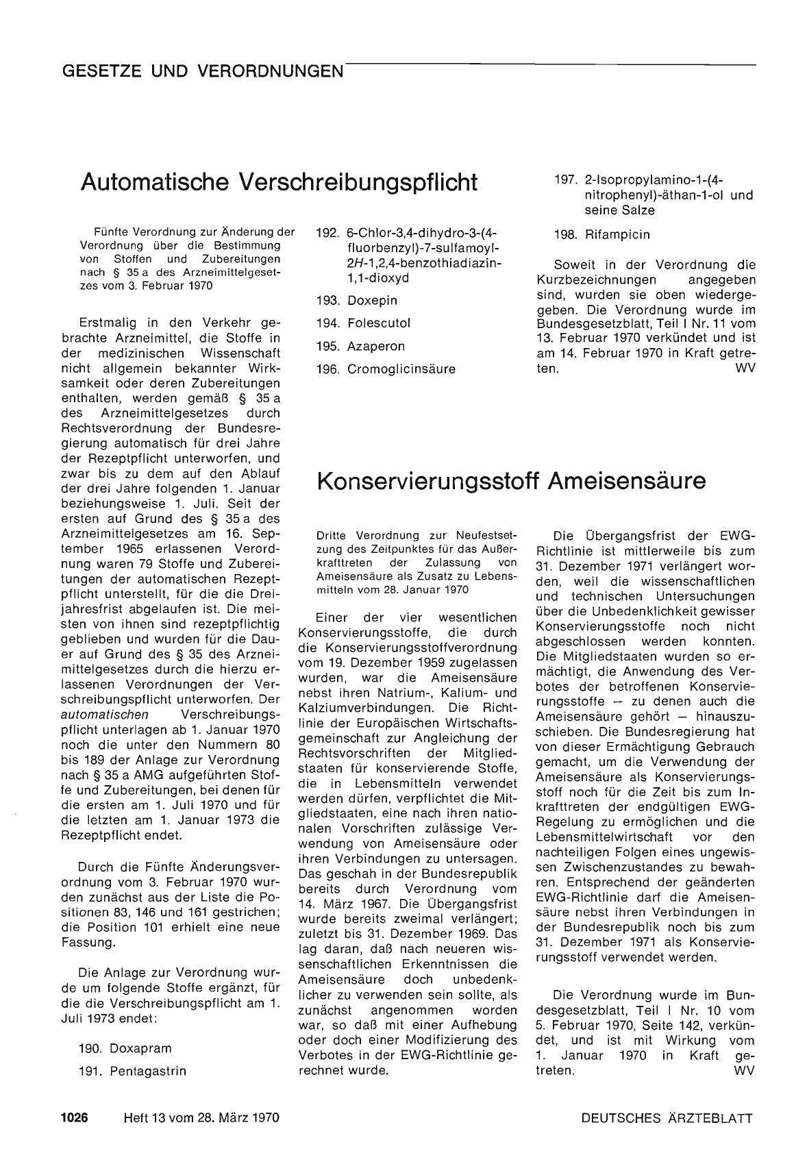 Vorschauseite 1: Automatische Verschreibungspflicht