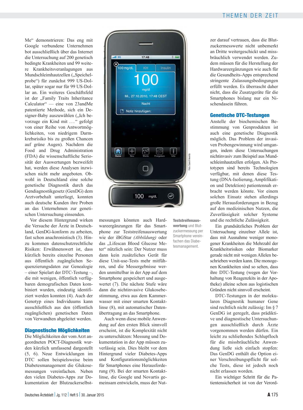 Vorschauseite 2: Direct-To-Consumer-Testing: Fluch oder Segen für die Patienten?