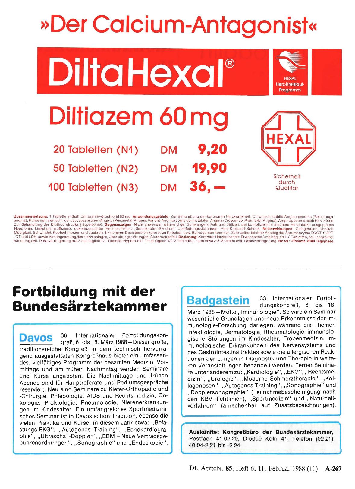 Vorschauseite 1: Fortbildung mit der Bundesärztekammer