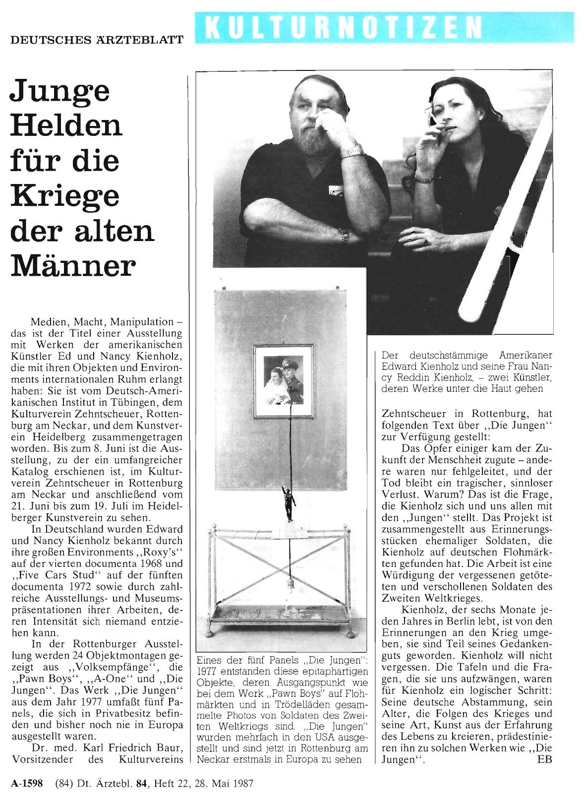 Vorschauseite 1: Junge Helden für die Kriege der alten Männer
