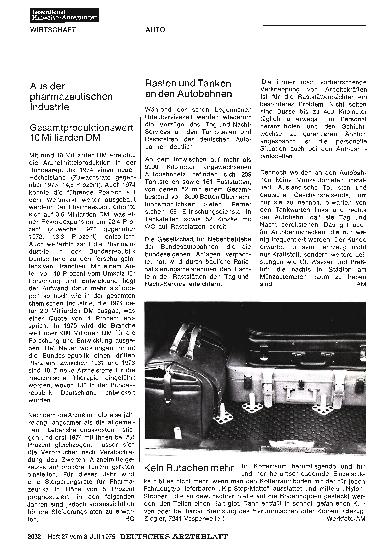 Vorschauseite 1: Rasten und Tanken an den Autobahnen