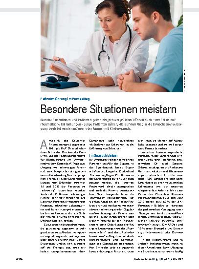 Vorschauseite 1: Patientenführung im Praxisalltag: Besondere Situationen meistern