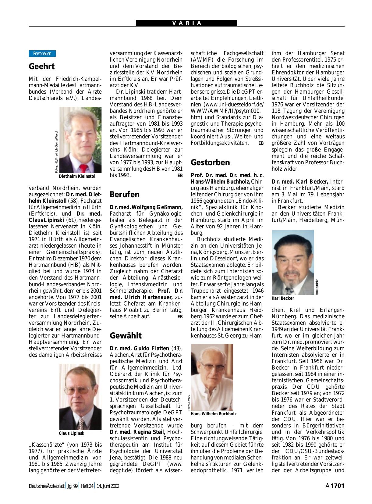 Vorschauseite 1: Gewählt