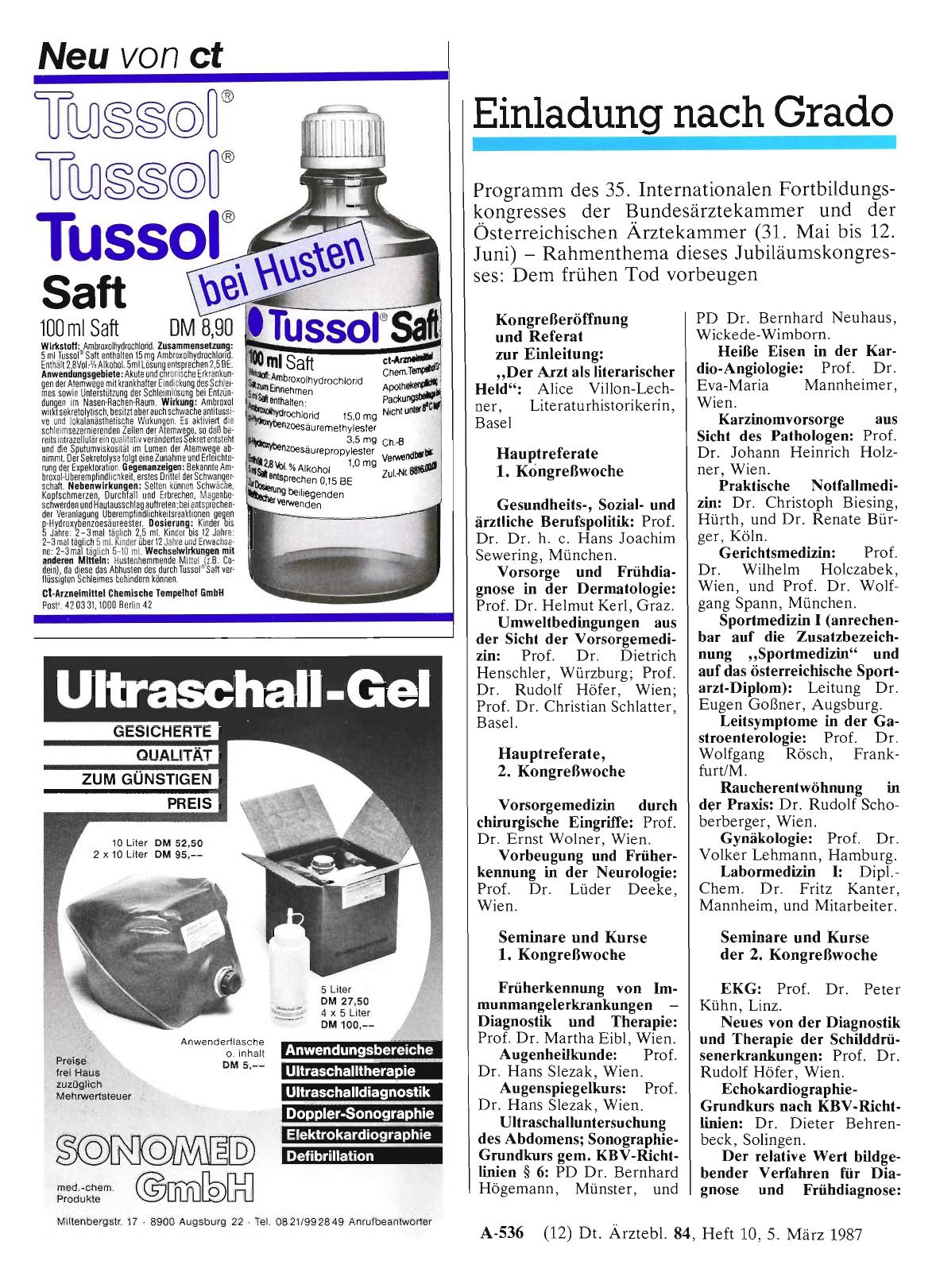 Vorschauseite 1: Einladung nach Grado
