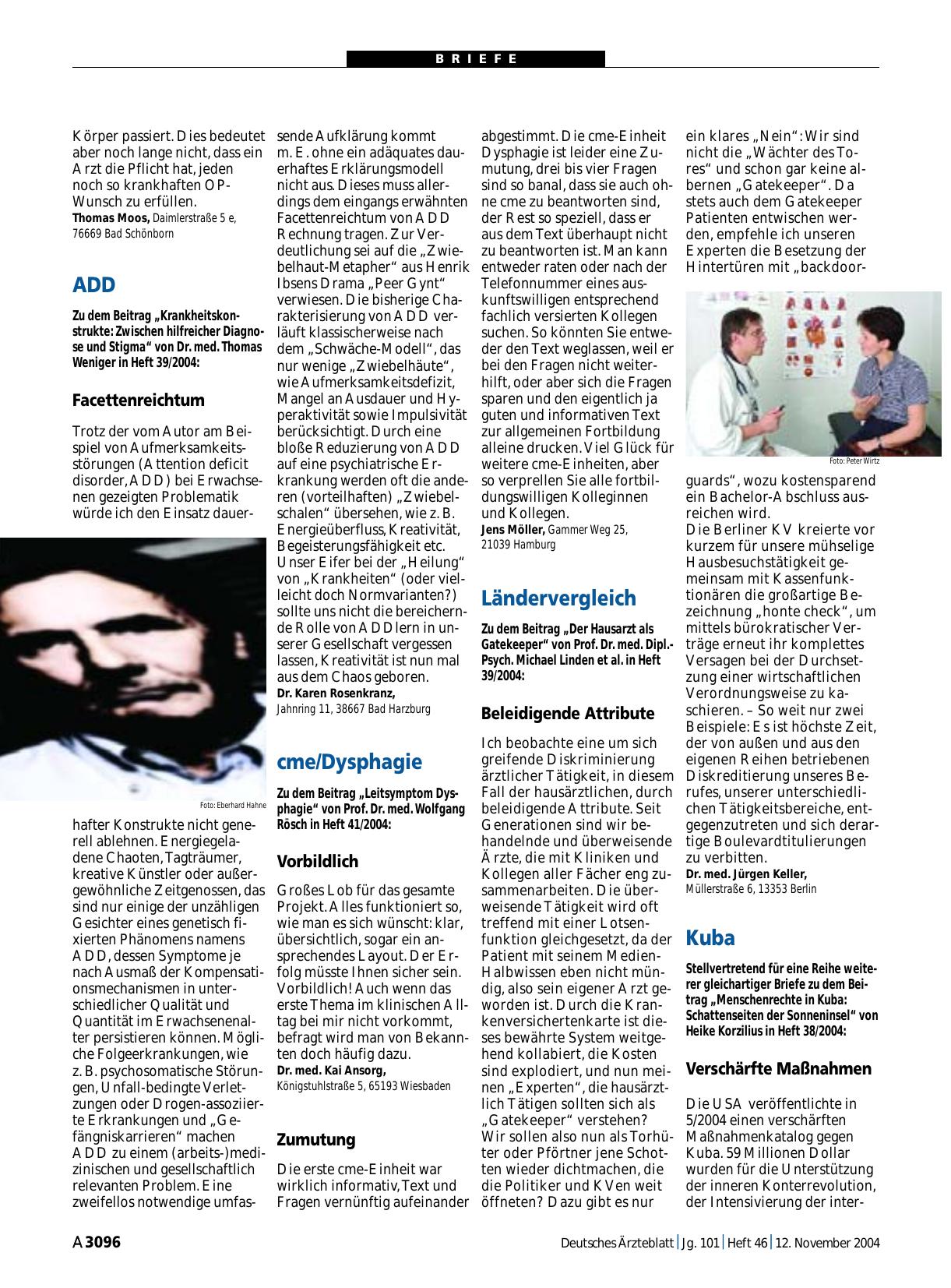Vorschauseite 1: cme/Dysphagie: Vorbildlich