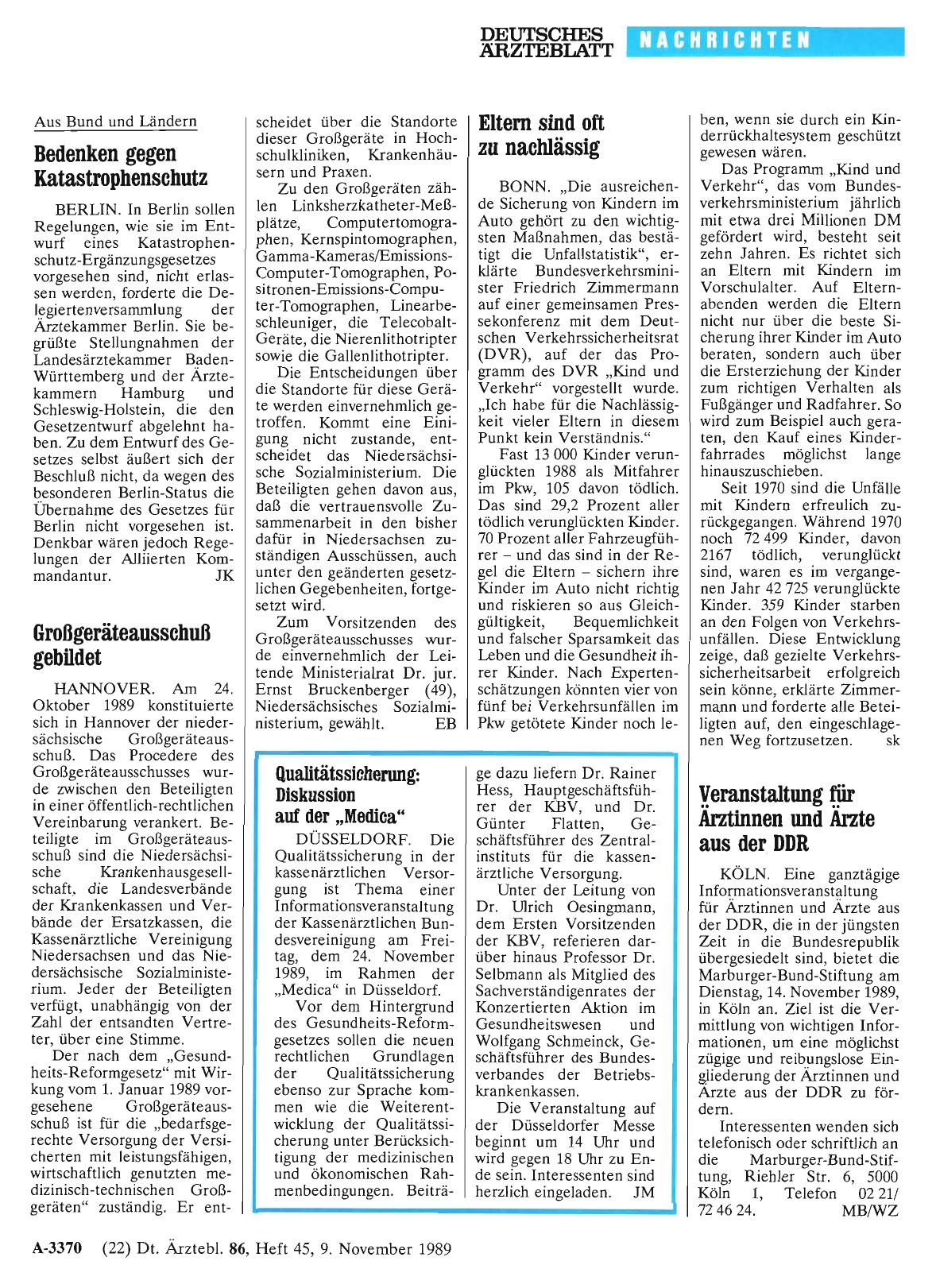 Vorschauseite 1: Eltern sind oft zu nachlässig