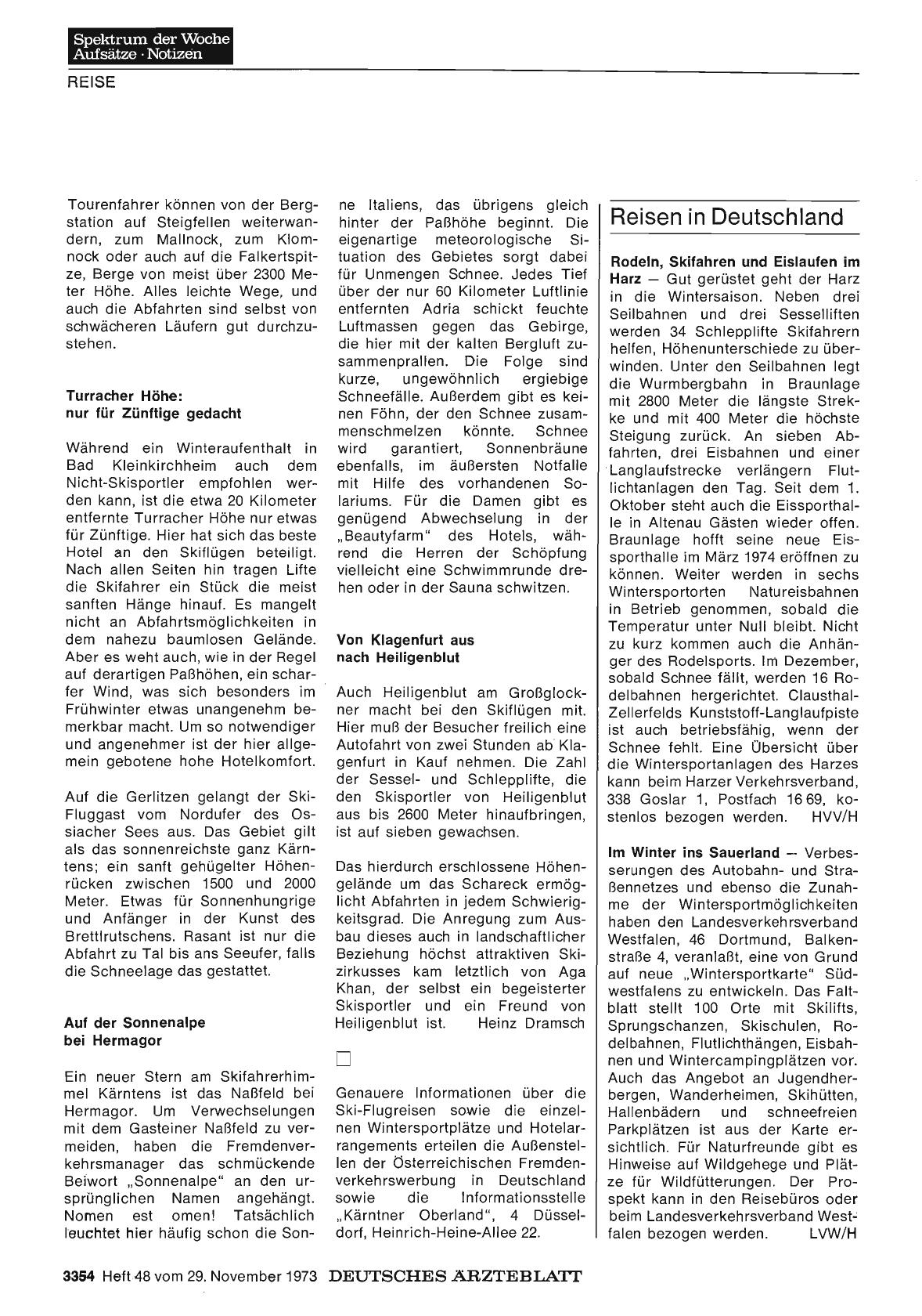 Vorschauseite 1: Reisen in Deutschland