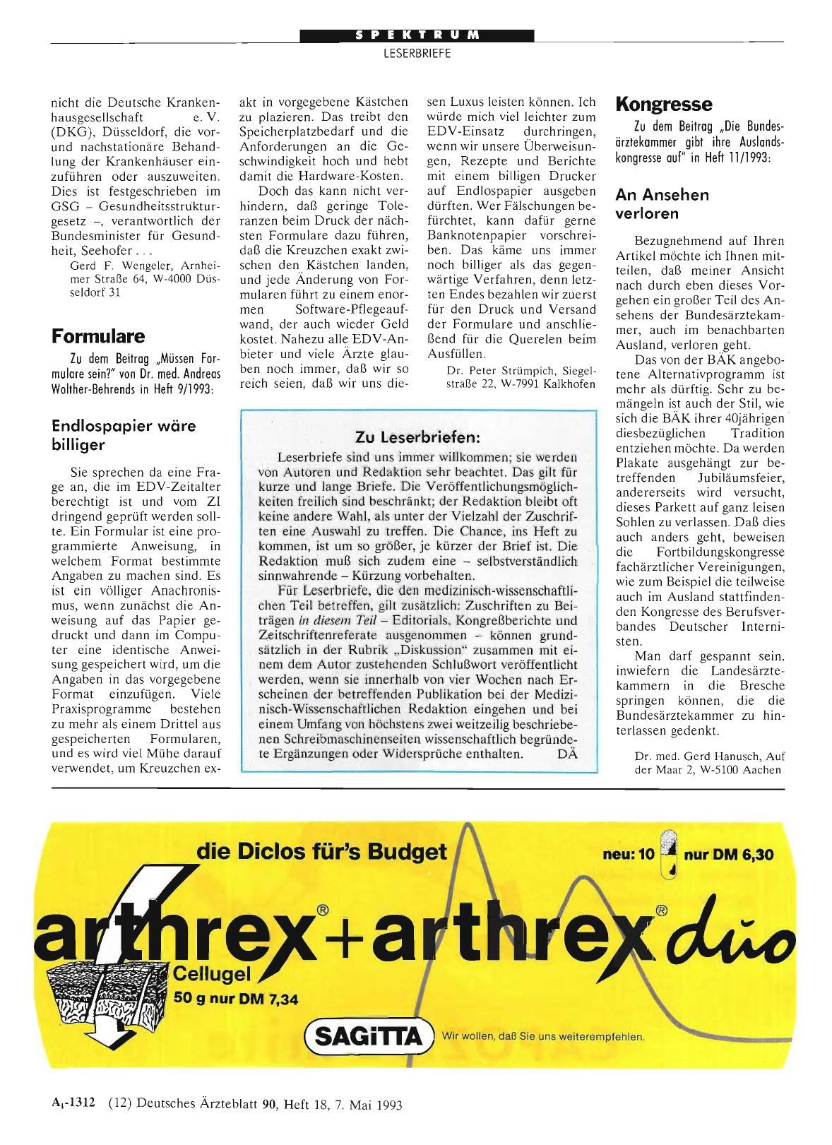 Vorschauseite 1: Formulare: Endlospapier wäre billiger
