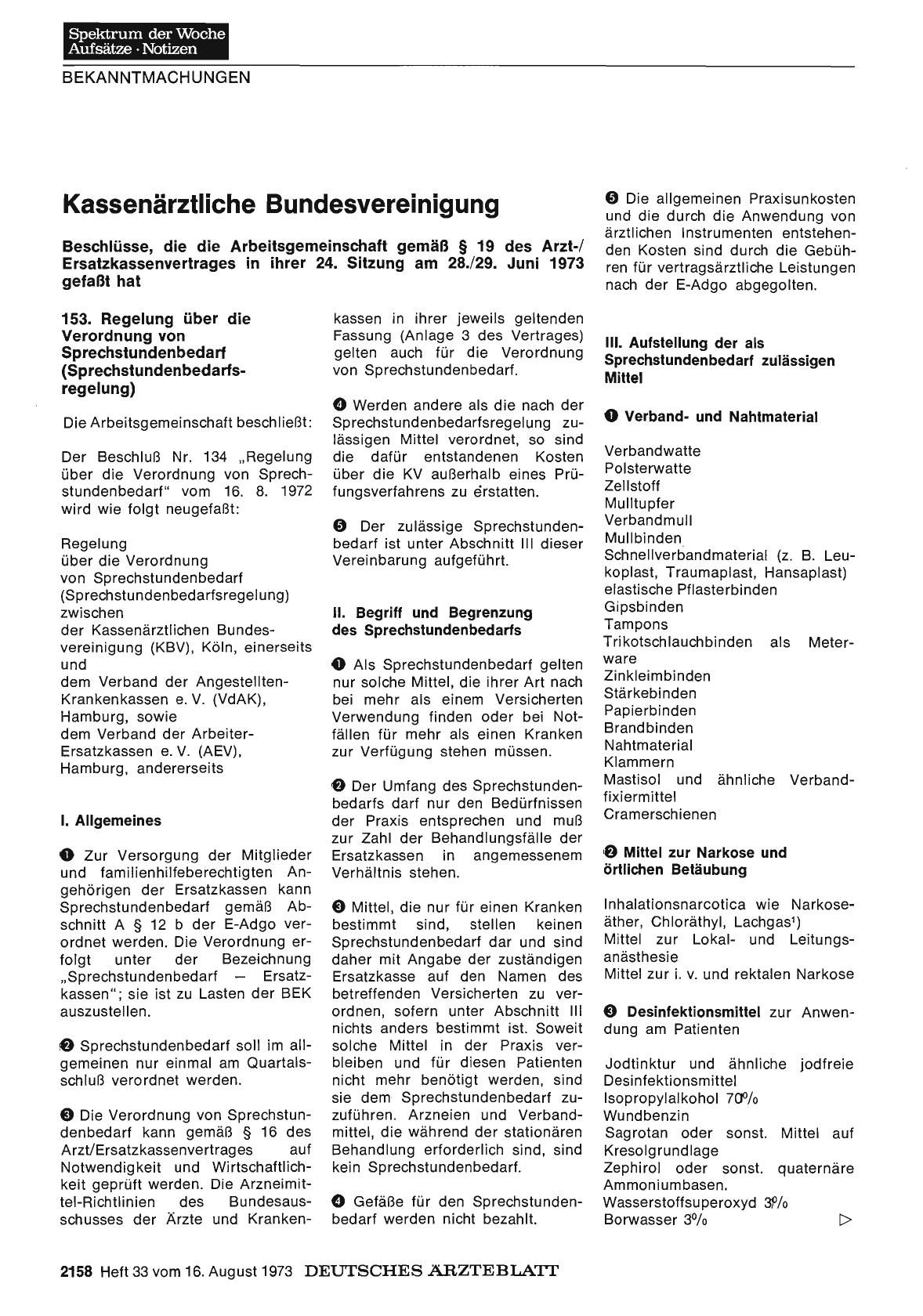 Vorschauseite 1: Kassenärztliche Bundesvereinigung